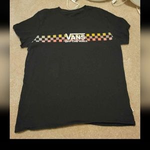 Vans 'off the wall' womens small black shirt Used shirt